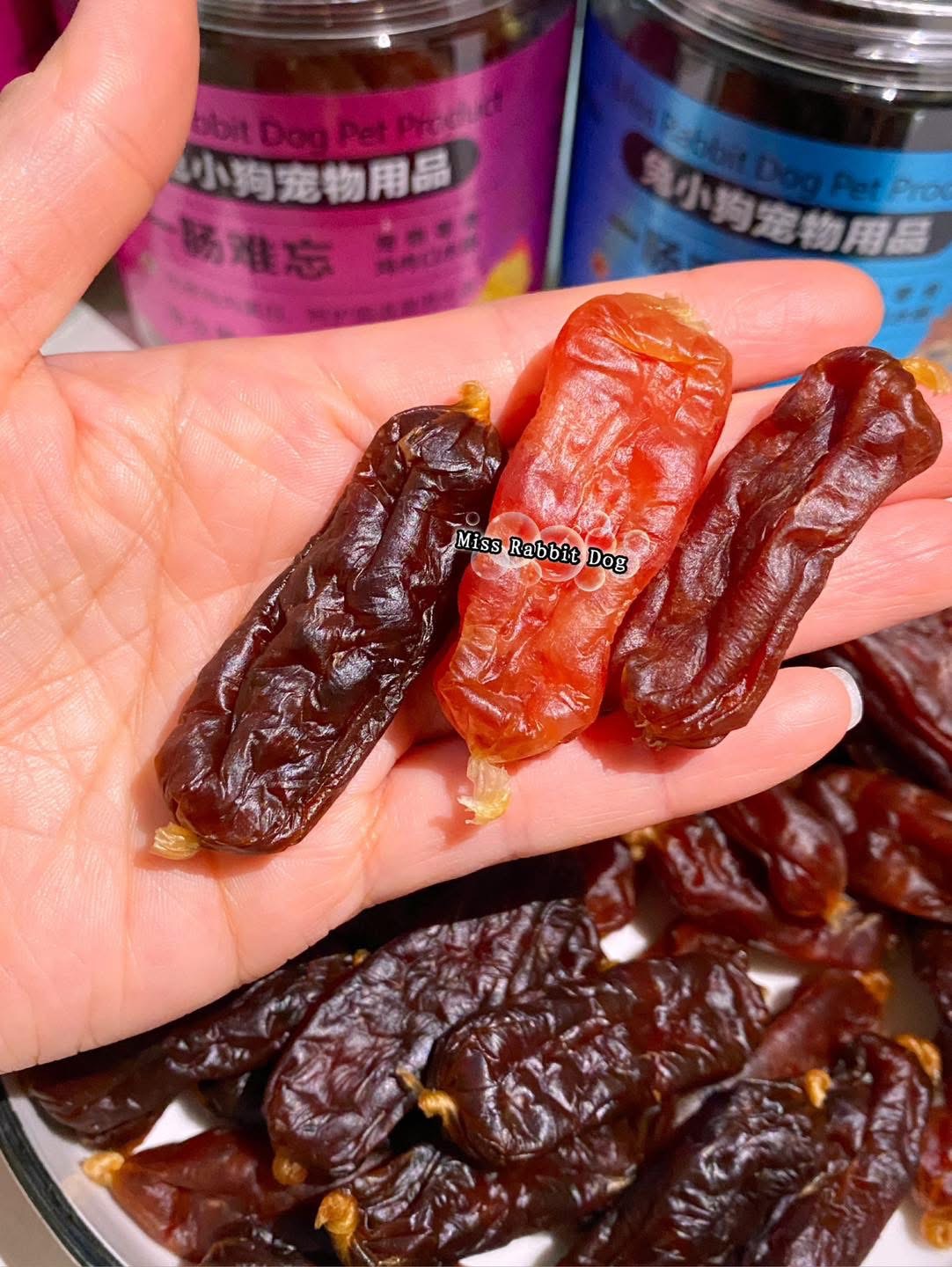 3罐 Miss Rabbit Dog 一口难忘宠物口水肠(腊肠)可以mix 口味 - 图片 5