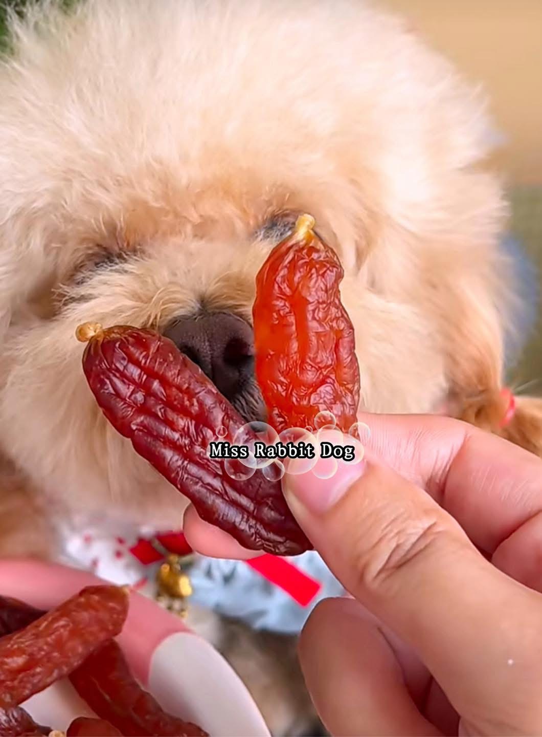 3罐 Miss Rabbit Dog 一口难忘宠物口水肠(腊肠)可以mix 口味 - 图片 6