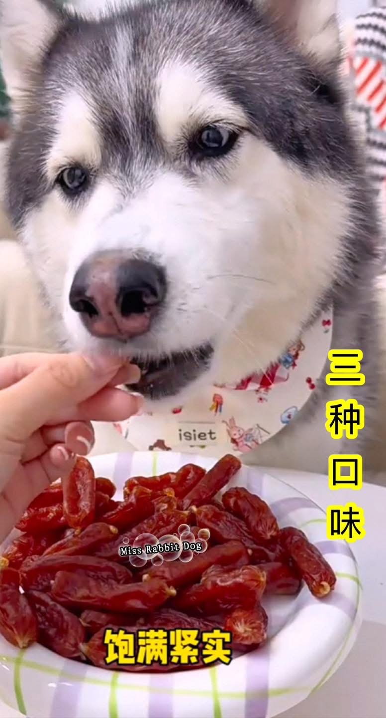 3罐 Miss Rabbit Dog 一口难忘宠物口水肠(腊肠)可以mix 口味 - 图片 8
